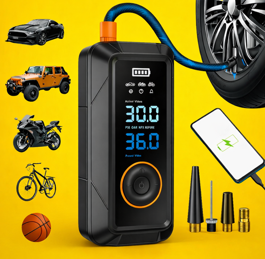 Compresor Aire Portatil Powerbank