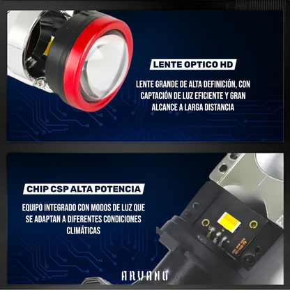Proyector H4  Antiencandilante Alta Gama