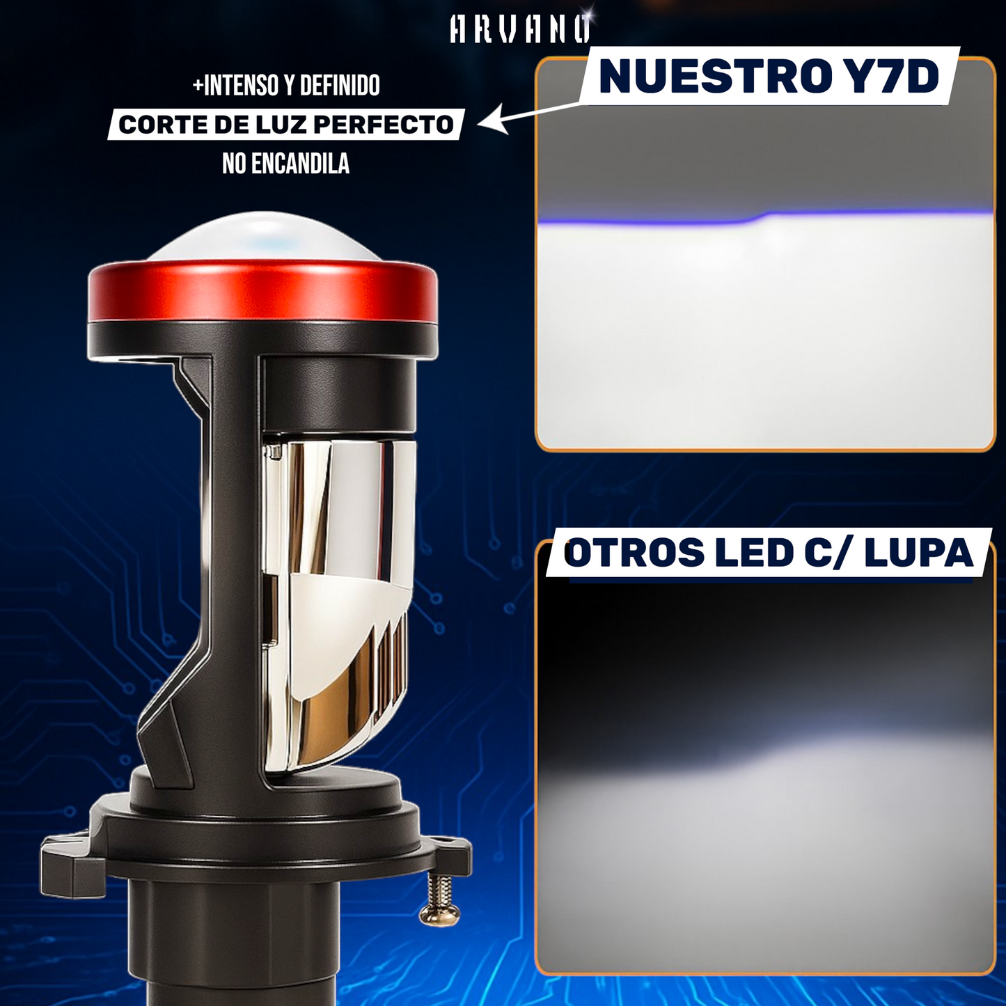 Proyector H4  Antiencandilante Alta Gama